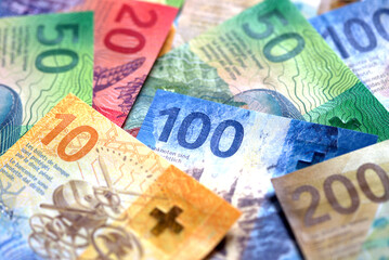 Swiss francs