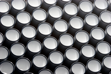 White plastic 96-well plate