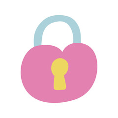cute lock icon