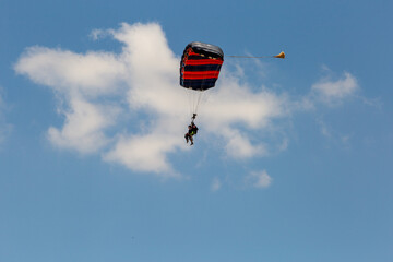 Place for weekends and holidays with balloon flights and skydiving in the city of Boituva-SP
