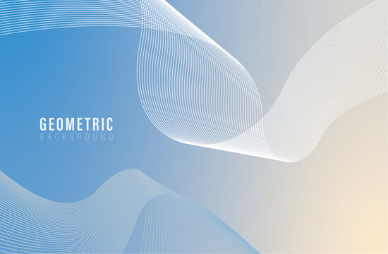 Background geometric lines for social media and websites