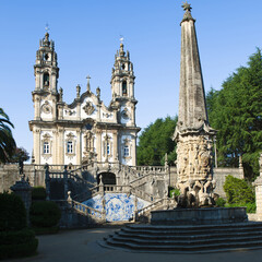 Our Lady of Remedies Church, Lamego, Tras-Os-Montes, Portugal