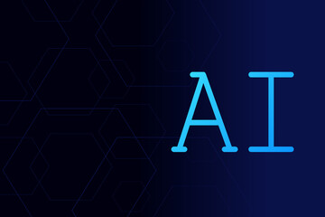 Artificial Intelligence ,AI chipset on circuit board, futuristic Technology Concept	
