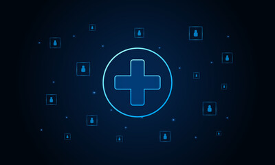 Obraz premium health care medical innovation technology concept 