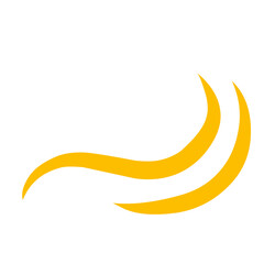 Vintage Swirl Gold illustration