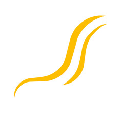 Vintage Swirl Gold illustration