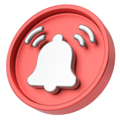 Subscribe icon. 3D illustration.