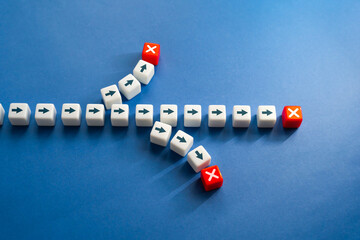 Any options lead to failure. Stalemate. There is no positive solution to the problem in any of...