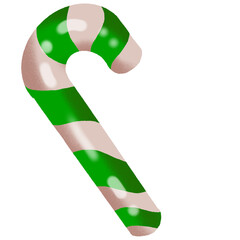 Traditional holiday sweets. christmas mint candy. christmas candy cane.