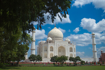Obraz premium Closeup of the Taj Mahal dome
