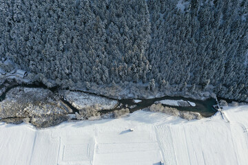 Winterpanorama Imst Tirol