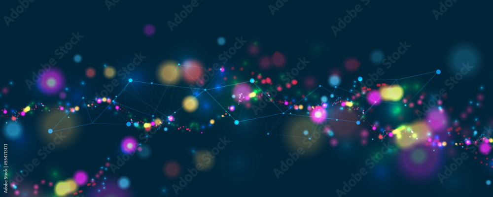 Aufkleber conceptual technology illustration of artificial intelligence
