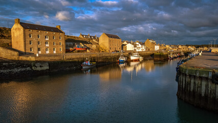 Fishing Boats at Burghead Harbour