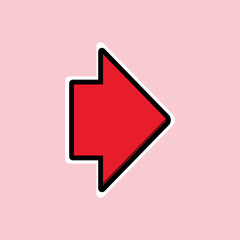 red arrow icon