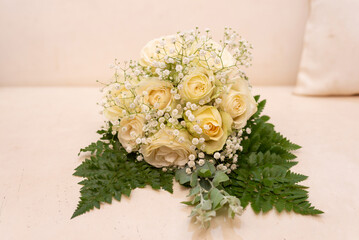 wedding bouquet of flowers