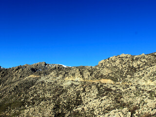 Stone-Heart whith blue sky in Urgut 