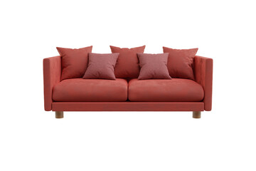 Living room interior has sofa in 3d rendering