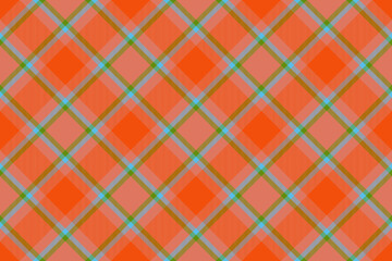 Tartan textile pattern. Texture check fabric. Background seamless plaid vector.
