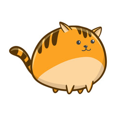 cute cat illustration