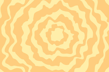 Vector hand drawn, abstract background. Illustration of vortex, optical illusion, op art effect.