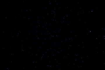 Night sky with bright stars