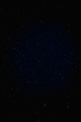 Night sky with bright stars