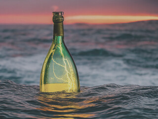 message in a bottle