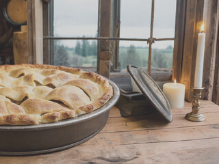 Apple Pie on a table
