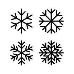 Snow icon vector for web and mobile app. snowflake sign and symbol