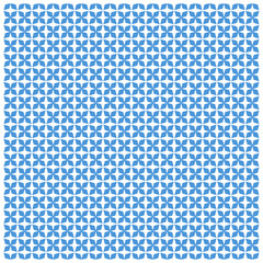 Seamless pattern with blue dots or stars. Design for bathrooms or swimming pools.