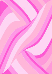 The background image is in pink tones, using shapes to arrange. Composition with gradation used for graphics