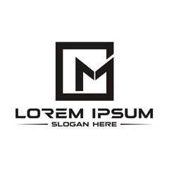 MG or GM monogram logo