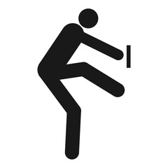 person open door icon vector
