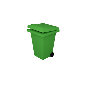 recycle bin 3d model