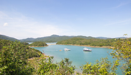 Summer view at Yim Tin Tze or Yim Tin Tsai, Sai Kung, Hong Kong