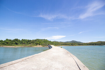 Summer view at Yim Tin Tze or Yim Tin Tsai, Sai Kung, Hong Kong