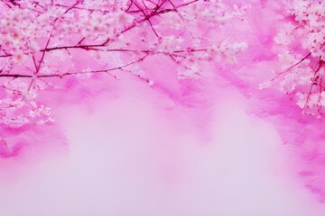 水彩のテクスチャ（桜）　with generative ai
