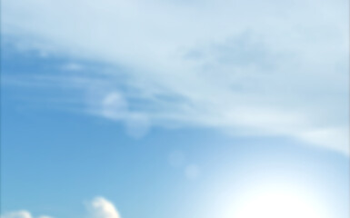 Obraz premium Blurred sky clouds background nature,at morning light