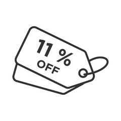 Discount icon vector design templates