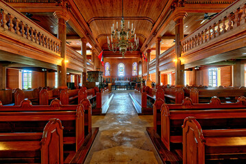 Interior of the St. John's Cathedral also known as the St. John the Divine, the Cathedral Church of...