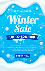 Winter Sale Poster