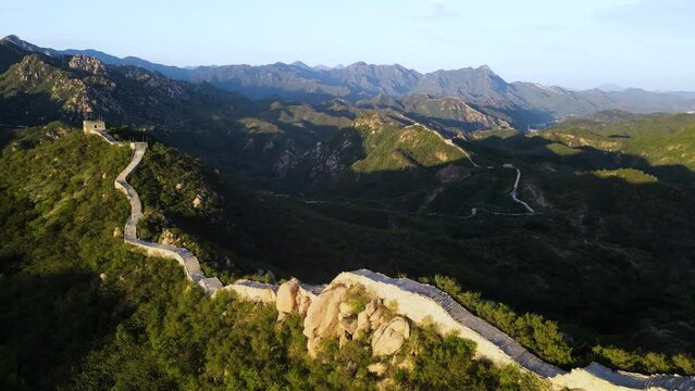 Panorama of the Great Wall