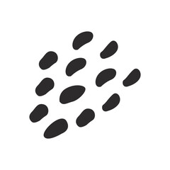 Abstract Boho Shape Element Vector Illustration