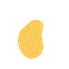 Abstract Brush Stroke Paint Shape