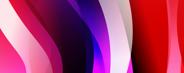 Abstract background, trendy simple fluid color gradients waves. Vector Illustration For Wallpaper, Banner, Background, Card, Book Illustration, landing page