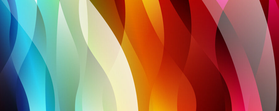 Fluid Wave Lines With Trendy Fluid Color Gradient Abstract Background. Web Page For Website Or Mobile App Wallpaper