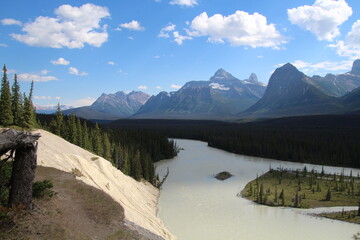 Obraz premium Summer In The Mountains, Jasper National Park, Alberta
