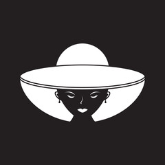 Beauty fashion logo vector icon