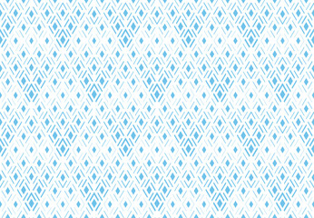 Abstract geometric pattern. A seamless vector background. White and blue ornament. Graphic modern pattern. Simple lattice graphic design