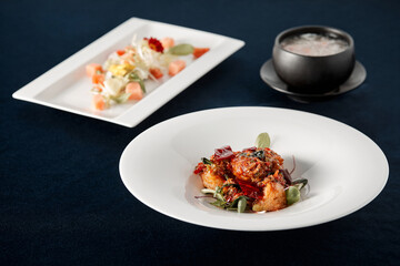 rice with seafood